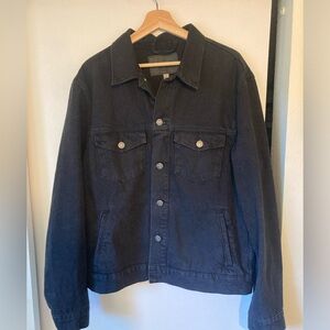 Mango Men’s Black Denim Jacket